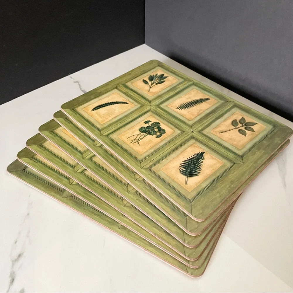 SET of 6 Herbs of Provence Placemats by Pimpernel